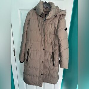 Tan DKNY Puffer Jacket size Small